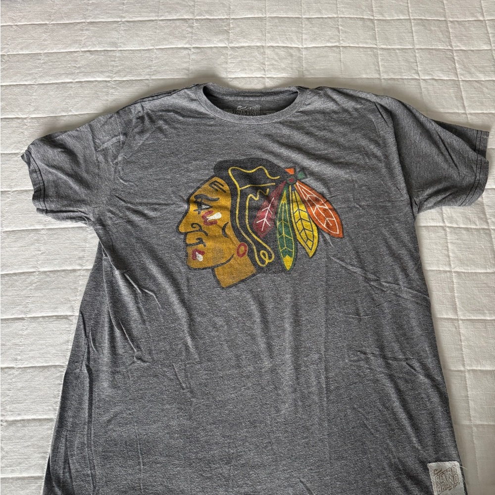 Retro Chicago Blackhawks T-Shirt